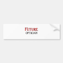 Óptico futuro pegatina de parachoque