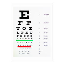 optometrista tarjeta personal