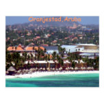 Oranjestad, Aruba en acuarela Postales