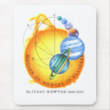 Órbitas elípticas Mousepad de Newton