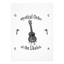 Orden mística del Ukulele Comunicados Personalizados