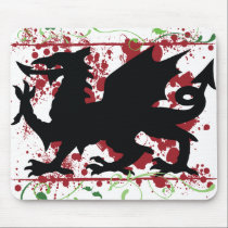 Ordenador Mousepad del dragón Galés alfombrillas de raton 