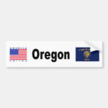 Oregon Etiqueta De Parachoque