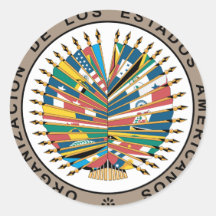 Organización de los Estados Americanos, española Pegatinas