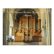 Órgano de Carcasona Postales