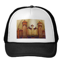 Órgano de la iglesia gorras de camionero