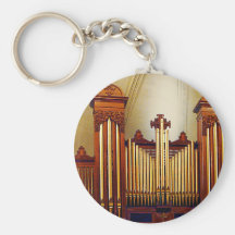 Órgano de la iglesia llaveros
