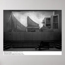 Órgano en Hertz Pasillo, Uc Berkeley, 1966 Impresiones