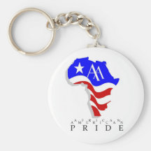 Orgullo afroamericano llavero