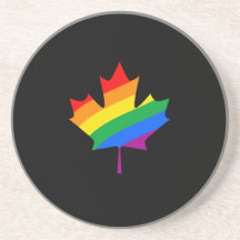 ORGULLO CANADIENSE DEL ARCE POSAVASOS DISEÑO