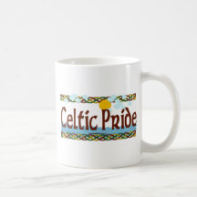 Orgullo céltico taza de café