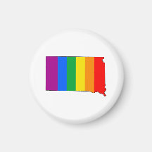 ORGULLO DE DAKOTA DEL SUR IMÁN DE FRIGORIFICO