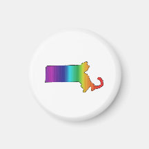 ORGULLO DE MASSACHUSETTS IMÁN DE FRIGORIFICO