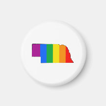 ORGULLO DE NEBRASKA - .PNG IMÁN PARA FRIGORÍFICO
