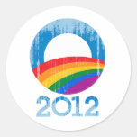 Orgullo de Obama Etiqueta