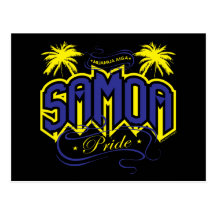 Orgullo de Samoa Tarjetas Postales