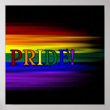 ¡Orgullo del arco iris! Poster