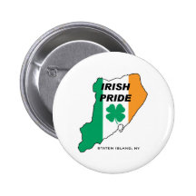 Orgullo del irlandés de Staten Island Pins