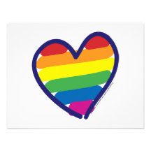 Orgullo gay del el día de San Valentín Invitación Personalizada