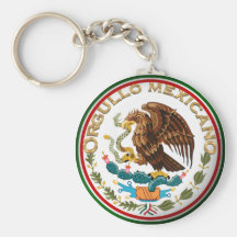 Orgullo Mexicano (Eagle de la bandera mexicana) Llaveros Personalizados