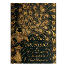 Orgullo y perjuicio Jane Austen (1894) Tarjetas Postales