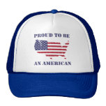 Orgulloso para ser un americano - patriótico gorra