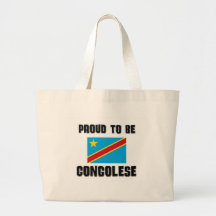 Orgulloso ser CONGOLÉS Bolsa De Mano