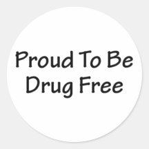 Orgulloso ser droga libere etiquetas  