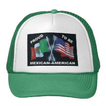 ORGULLOSO SER MEXICANO-AMERICANO GORRA