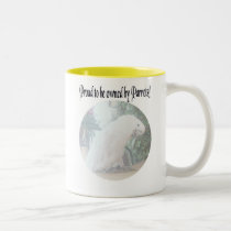 Orgulloso ser poseído por la taza 2 de los loros tazas