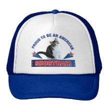 Orgulloso ser un casquillo americano de Shorthair Gorros