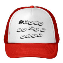 Orgulloso ser un dork gorras