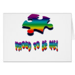 ¡Orgulloso ser yo! Tarjeta