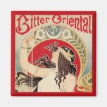 Oriental amargo (rojo) iman de nevera