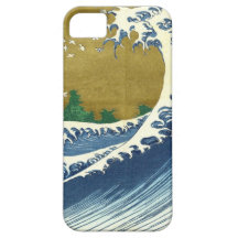 Oriental wave iPhone 5 funda