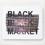 Originales NEGRAS del MERCADO NEGRO Tapete De Ratones
