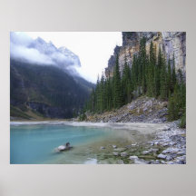 ORILLA DEL NORTE DE LAKE LOUISE POSTERS