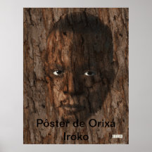 Orixá Iroko Posters