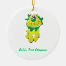 ORNAMENTO AMARILLO DEL NAVIDAD DEL LEÓN ADORNO