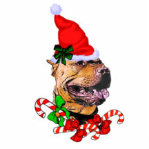 Ornamento americano de Terrier de pitbull Chritsma Escultura Fotografica