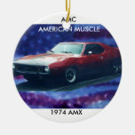 ORNAMENTO AMERICANO DEL DÍA DE FIESTA DE LOS COCHE ORNAMENTOS DE NAVIDAD