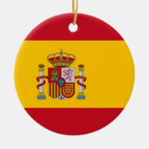 Ornamento con la bandera de España Adornos De Navidad