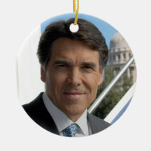 Ornamento conmemorativo de Rick Perry 2012 Ornato