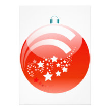 Ornamento de la bola del navidad comunicado personal  