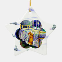 Ornamento de la estrella del Corgi Galés del Pembr Adorno De Navidad