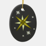 Ornamento de la noche de Belén (estrellas brillant Adorno