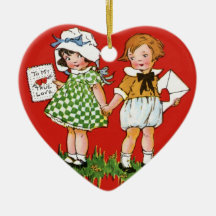 Ornamento de la tarjeta del día de San Valentín de Ornamento Para Reyes Magos