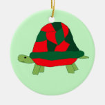 Ornamento de la tortuga del navidad ornaments para arbol de navidad