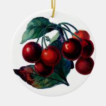 Ornamento de las cerezas ornamento para reyes magos