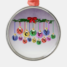 Ornamento de las Felices Navidad Ornatos